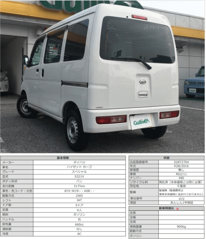 H28 ダイハツ ハイゼット カーゴ スペシャル02