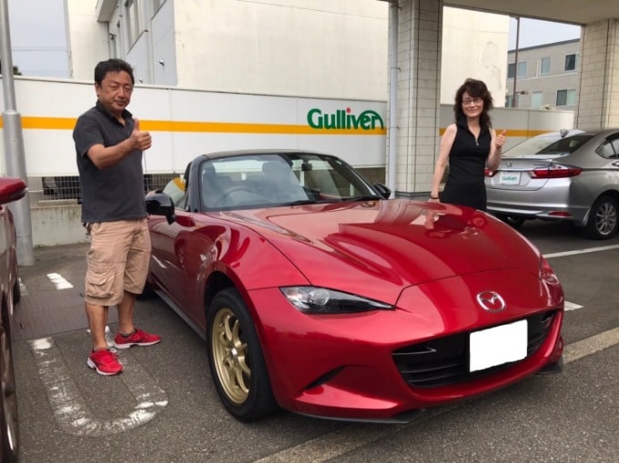 ロードスター納車です。02