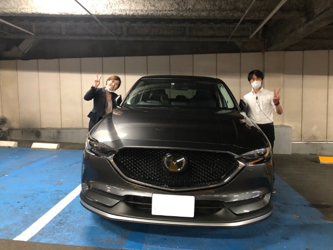 【祝・ご納車】マツダ CX-5【中古車・登録済み未使用車】SUV・ミニバン01