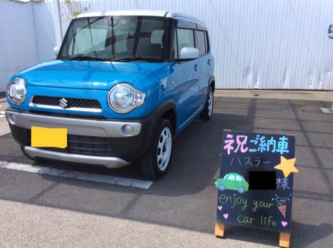 祝☆ハスラーご納車！01