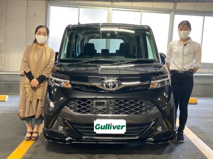 祝 H29年式タントカスタムg Tご納車 中古車 登録済未使用車 Suv ミニバン 車買取販売ならガリバー広島吉島店のスタッフのつぶやき G 中古車のガリバー