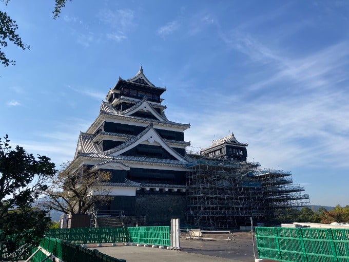 熊本城見ました！！01