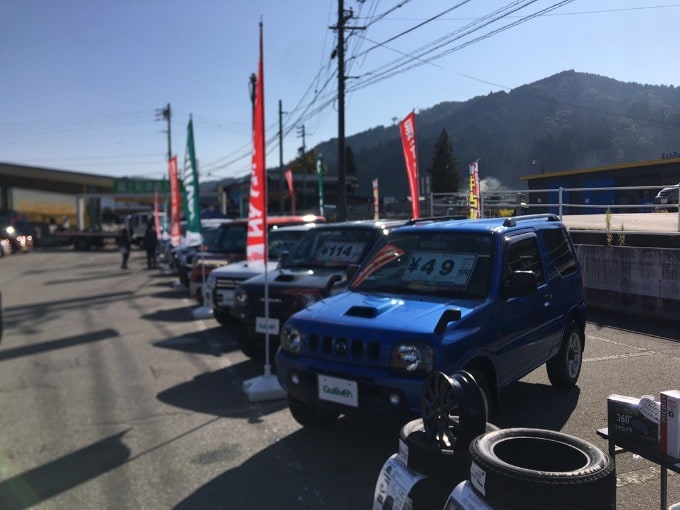 中古車 展示即売会 飛騨高山 Used Car Fes 始まりました！！！03