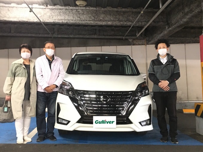 【祝・ご納車】R02年式　セレナ　ハイウェイスターV【中古車・登録済み未使用車】SUV・ミニバン01