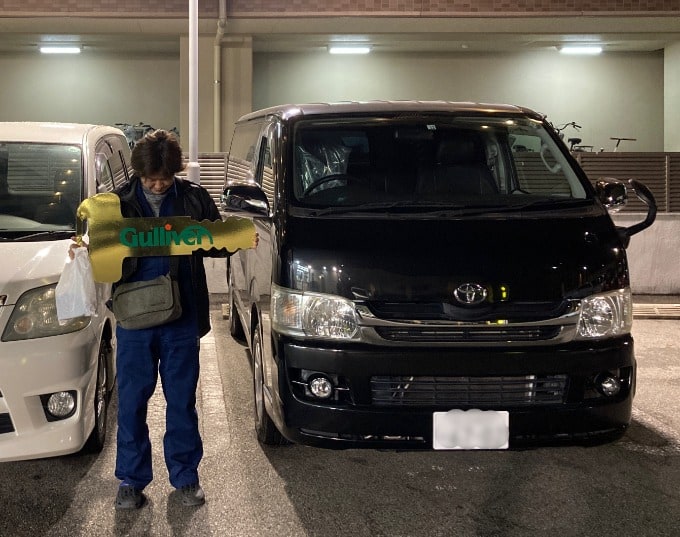 ☆ご納車のお知らせ☆　トヨタ　ハイエースバン01