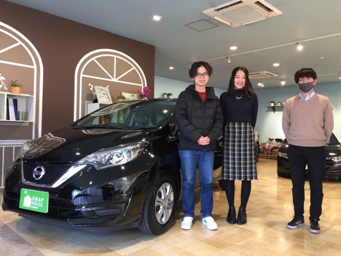 ノートご納車おめでとうございます！！01