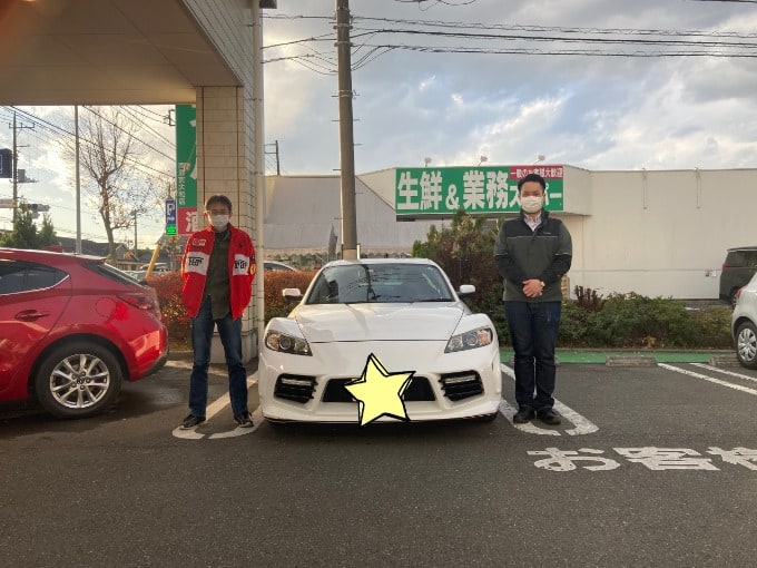 RX-8納車致しました！！01