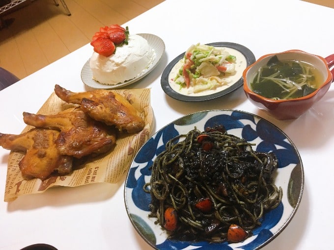 クリスマスご飯01