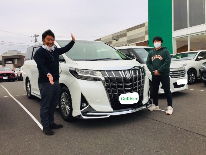 O様アルファード御納車おめでとうございます♪01