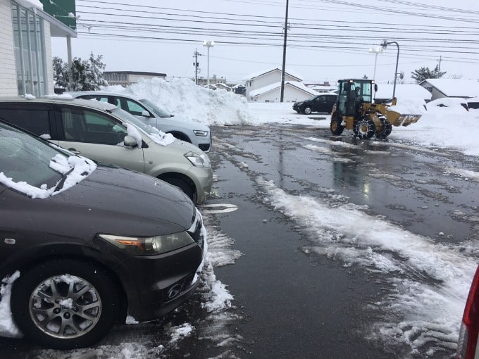 大雪の中。。。絶賛営業中です！！！02