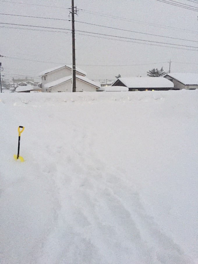 雪かき完了！！バリバリ営業中！！01