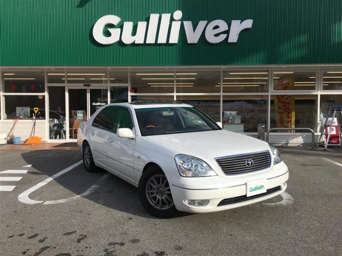中古車入荷情報！！！2WD セダン【 セルシオ 】Cインテリアセレクション サンルーフ 黒革シート メーカーオプションナビガリバー41号高山店01