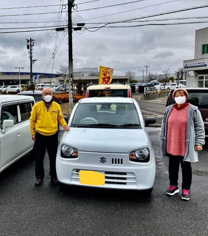 O様アルトご納車おめでとうございます!01