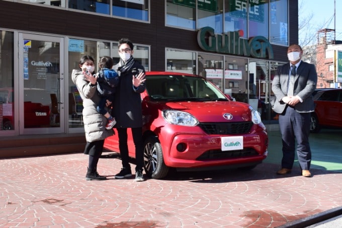 パッソ　ご納車おめでとうございます！01