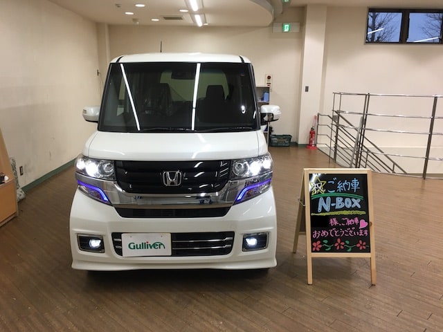 【ホンダ NBOXカスタム】ご納車致しました！！01