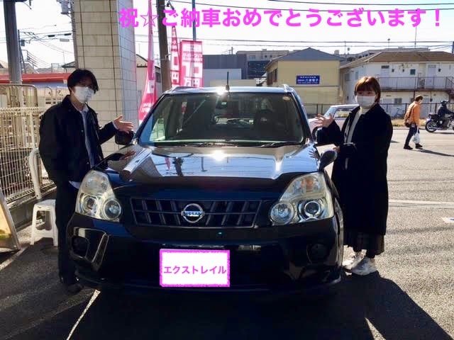 【祝☆ご納車させていただきました！！】NISSAN　エクストレイル！！01