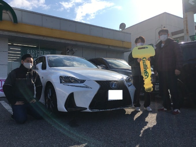 ☆祝☆ご納車!!　H30 レクサスIS　300h　Fスポーツ01