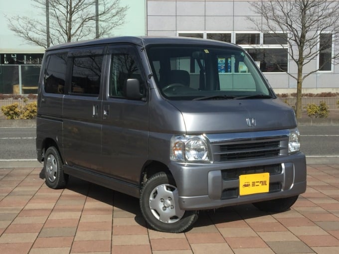 新着入庫のお知らせ！H17 ホンダ バモス Ｍ【届出済未使用車 郡山市】01