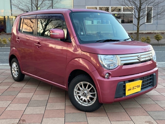 新着入庫のお知らせ H25 スズキ ＭＲワゴン エコＸセレクション【届出済未使用車 郡山市】01