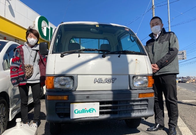 ご納車の紹介です♪ 【ダイハツ ハイゼットトラック】01