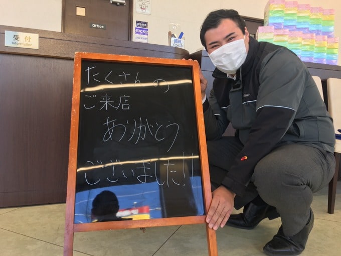本日の祝日もたくさんのお客様にご来店いただきました！！誠にありがとうございました！！01