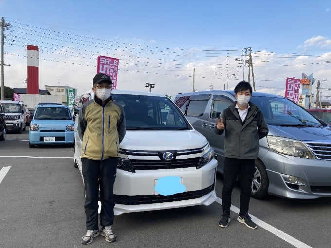 祝ご納車☆ヴォクシーハイブリッド01