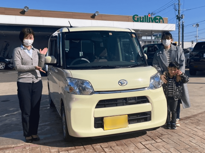 【ご納車】ダイハツ　タントご納車させていただきました！！01