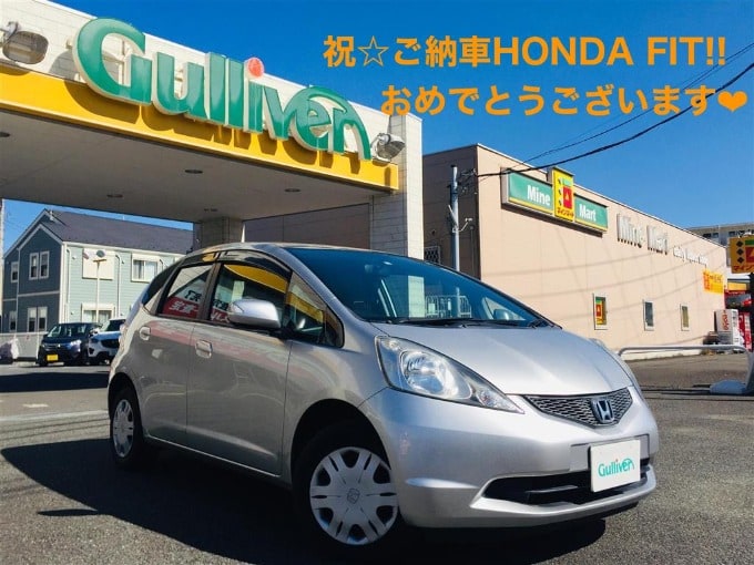 【祝☆ご納車させていただきました！！】HONDA  FIT♪01