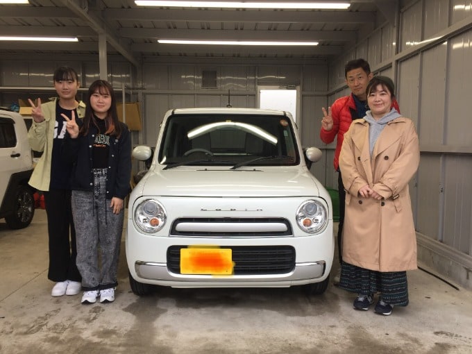 ★祝★ご納車　ラパンショコラ★秋田市中古車01