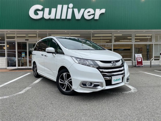 中古車入荷情報！！！4WD  ミニバン 3列目格納【 オデッセイ 】アブソルート・ＥＸホンダセンシング ガリバー41号高山店01