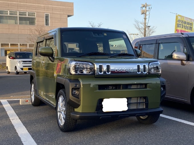 ご納車紹介(^^♪タフトG【届出済未使用車 郡山市】01