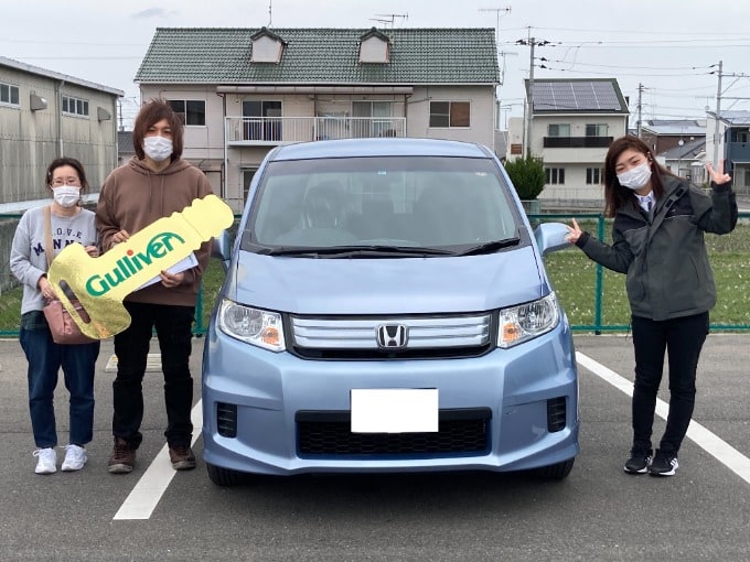 祝 フリードスパイクご納車 車買取販売ならガリバー中津店の事例紹介 G 中古車のガリバー