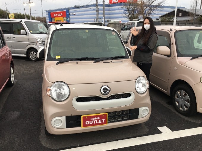 お車ご紹介！当店展示車両★ミラココア01