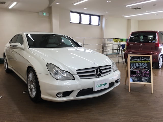 【メルセデスベンツ　CLS350】ご納車致しました！！01