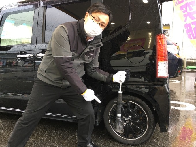 車の乗り心地を改善したい。01