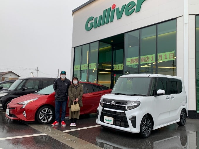 プリウス、タント大満足納車させて頂きました！！02