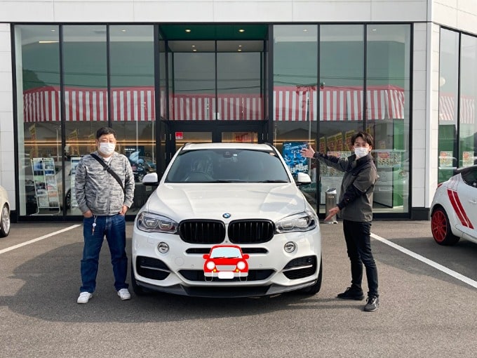 TさんBMW　X5ご納車おめでとうございます。01