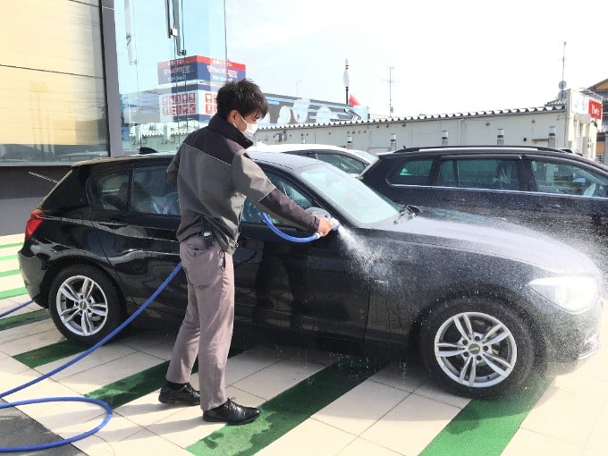 黄砂に花粉、、、全台洗車致しましたっ‼03