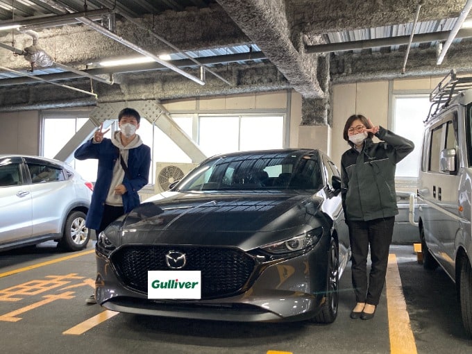 ★☆祝 MAZDA3ご納車☆★ガリバー広島吉島店【中古車・登録済未使用車】SUV・ミニバン01