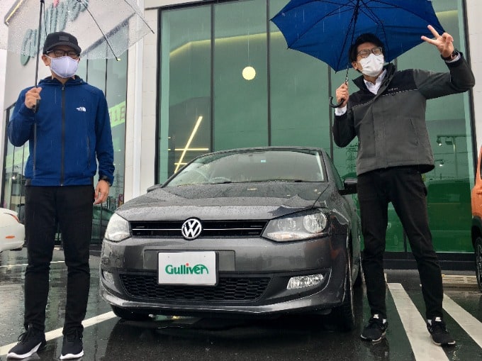 W様　VWポロ　ご納車おめでとうございます！！！01