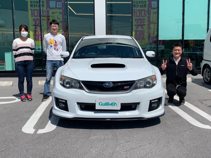 スバル・インプレッサ大満足納車させて頂きました！！02