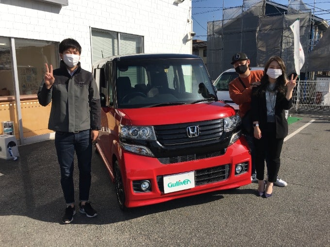 ★☆★I様にN-BOXカスタムご納車でした！！★☆★01