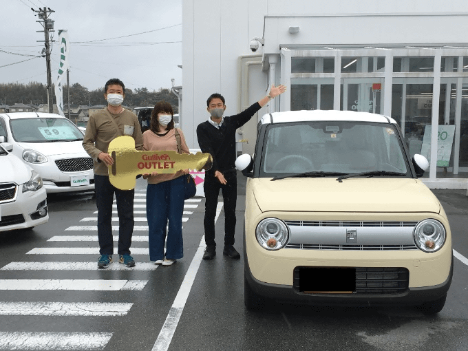 【祝】ラパン　ご納車させて頂きました！！！01