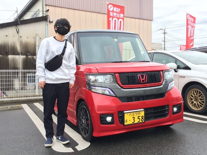 素敵なNBOXをご納車させて頂きました。 01