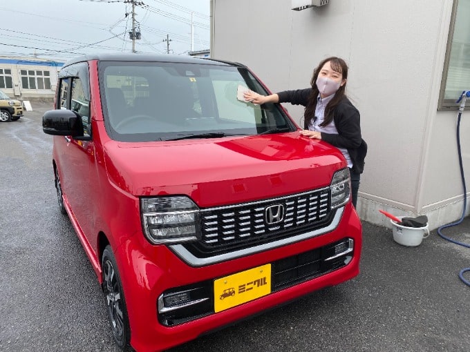 本日快晴！ミニクルは洗車祭りです！02