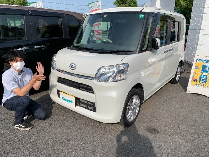 クボタのおすすめ車紹介！ダイハツ　タント編 タント01