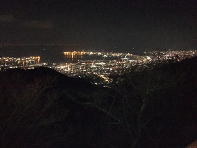 神戸の夜景でテンションMAX01