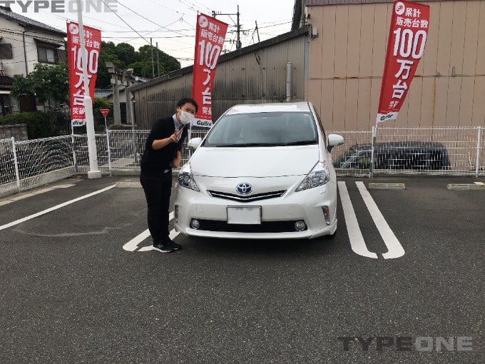 プリウスα納車しました！01