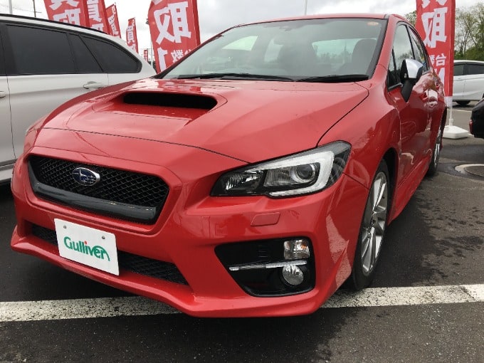 H26 WRX S4 赤　入荷！！01