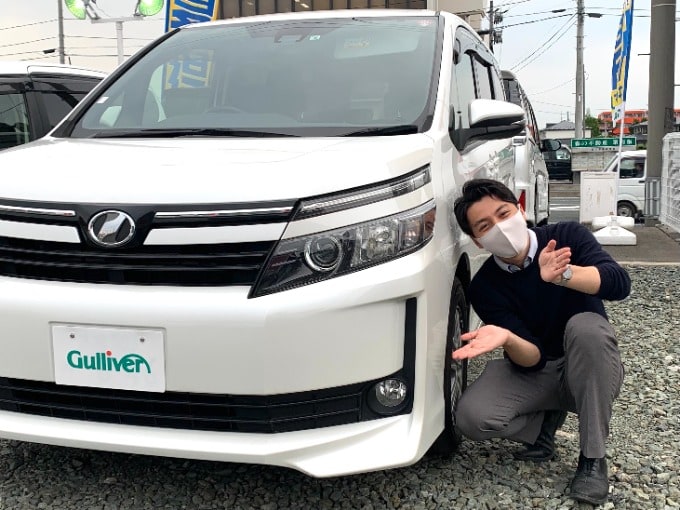 車のご紹介♪H28 トヨタ ヴォクシー V【盛岡市 中古車 車査定】01